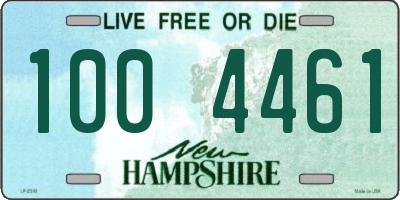 NH license plate 1004461