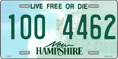 NH license plate 1004462