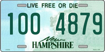 NH license plate 1004879