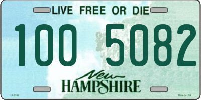 NH license plate 1005082