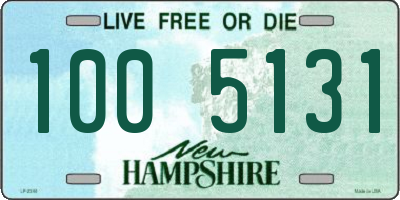 NH license plate 1005131