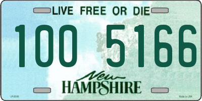 NH license plate 1005166