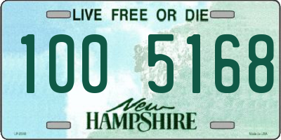 NH license plate 1005168