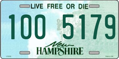 NH license plate 1005179