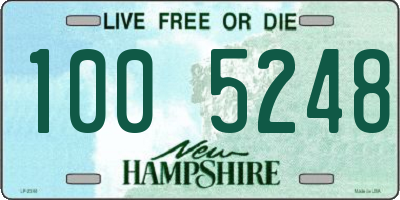 NH license plate 1005248