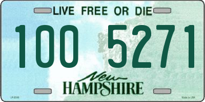 NH license plate 1005271