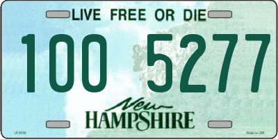 NH license plate 1005277