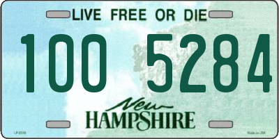 NH license plate 1005284