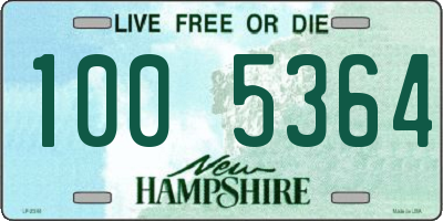 NH license plate 1005364