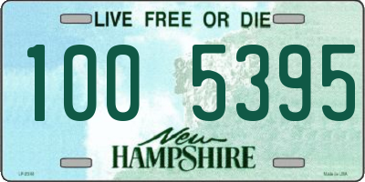 NH license plate 1005395