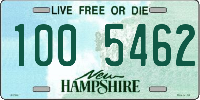 NH license plate 1005462