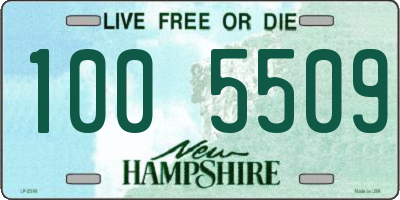 NH license plate 1005509