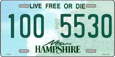 NH license plate 1005530