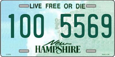NH license plate 1005569