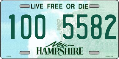 NH license plate 1005582