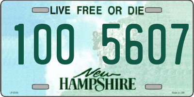 NH license plate 1005607