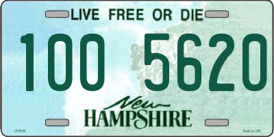 NH license plate 1005620