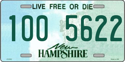 NH license plate 1005622