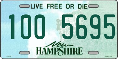 NH license plate 1005695