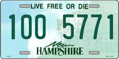 NH license plate 1005771