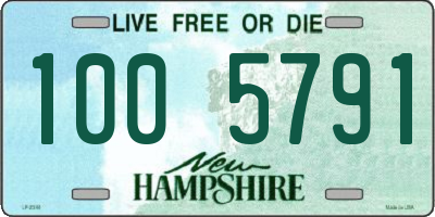 NH license plate 1005791