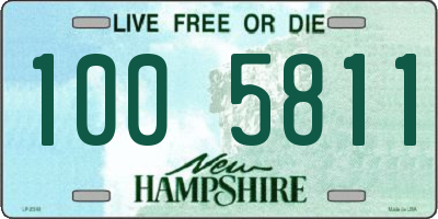 NH license plate 1005811