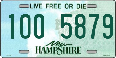 NH license plate 1005879