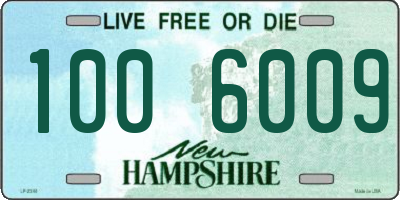 NH license plate 1006009