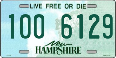 NH license plate 1006129