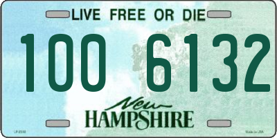 NH license plate 1006132