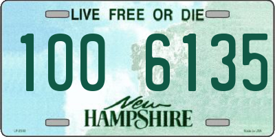 NH license plate 1006135