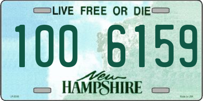NH license plate 1006159