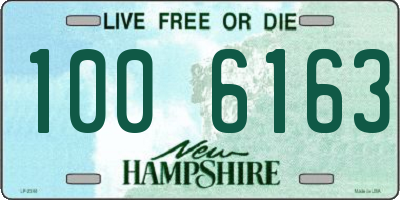 NH license plate 1006163