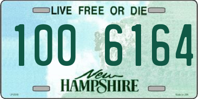 NH license plate 1006164