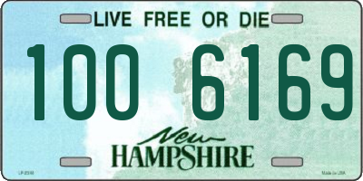NH license plate 1006169