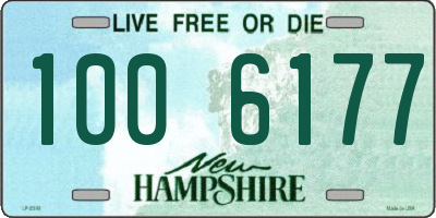 NH license plate 1006177