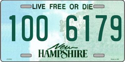 NH license plate 1006179