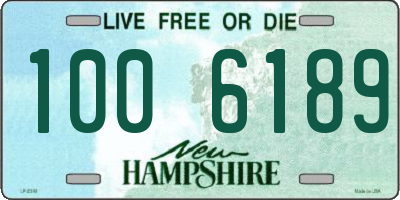 NH license plate 1006189