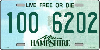 NH license plate 1006202