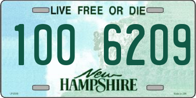 NH license plate 1006209