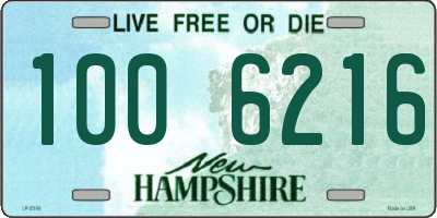 NH license plate 1006216