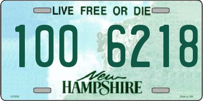 NH license plate 1006218