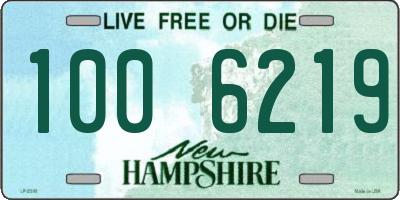 NH license plate 1006219