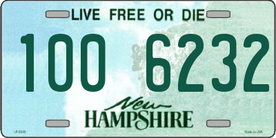 NH license plate 1006232