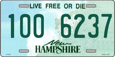 NH license plate 1006237