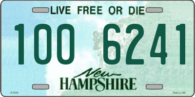 NH license plate 1006241