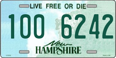 NH license plate 1006242