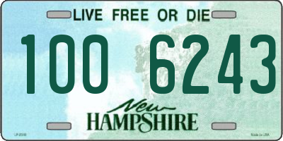 NH license plate 1006243