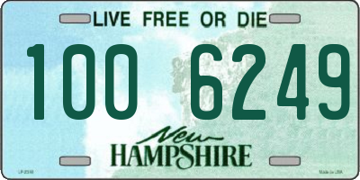 NH license plate 1006249