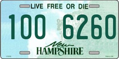 NH license plate 1006260